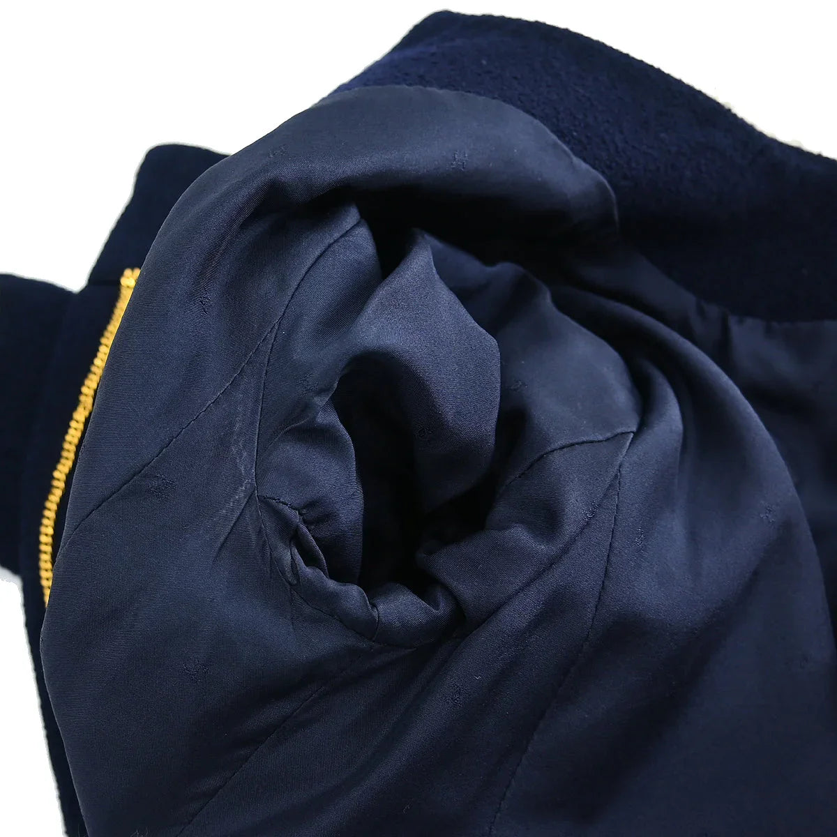 Chanel 1995 Collarless Jacket Navy #38