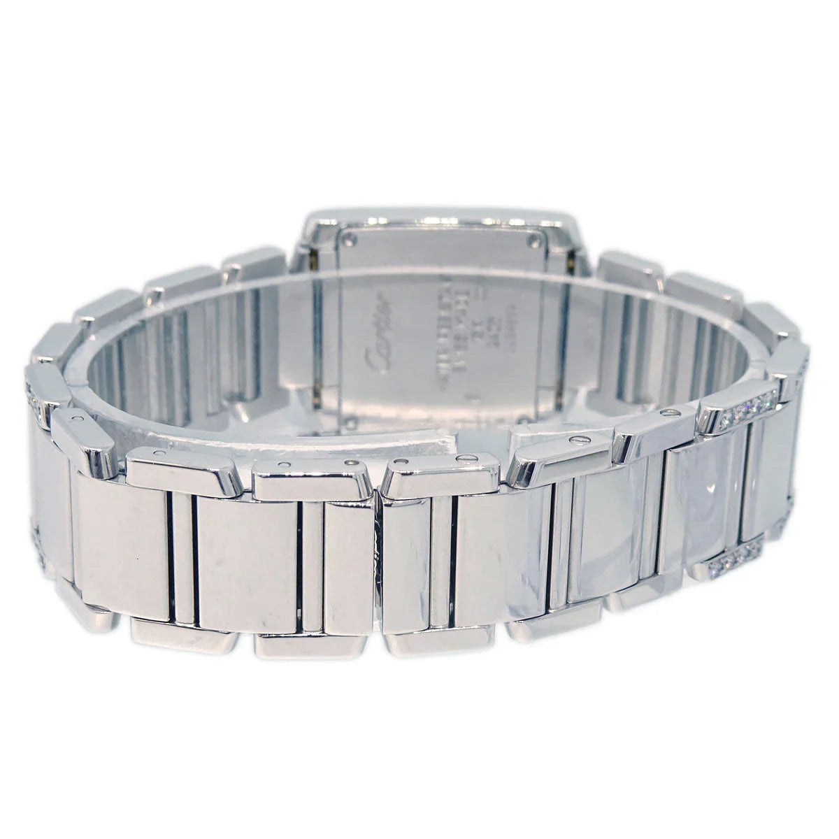 Cartier Tank Francaise SM Ref.2403 Quartz Watch 18KWG Diamond