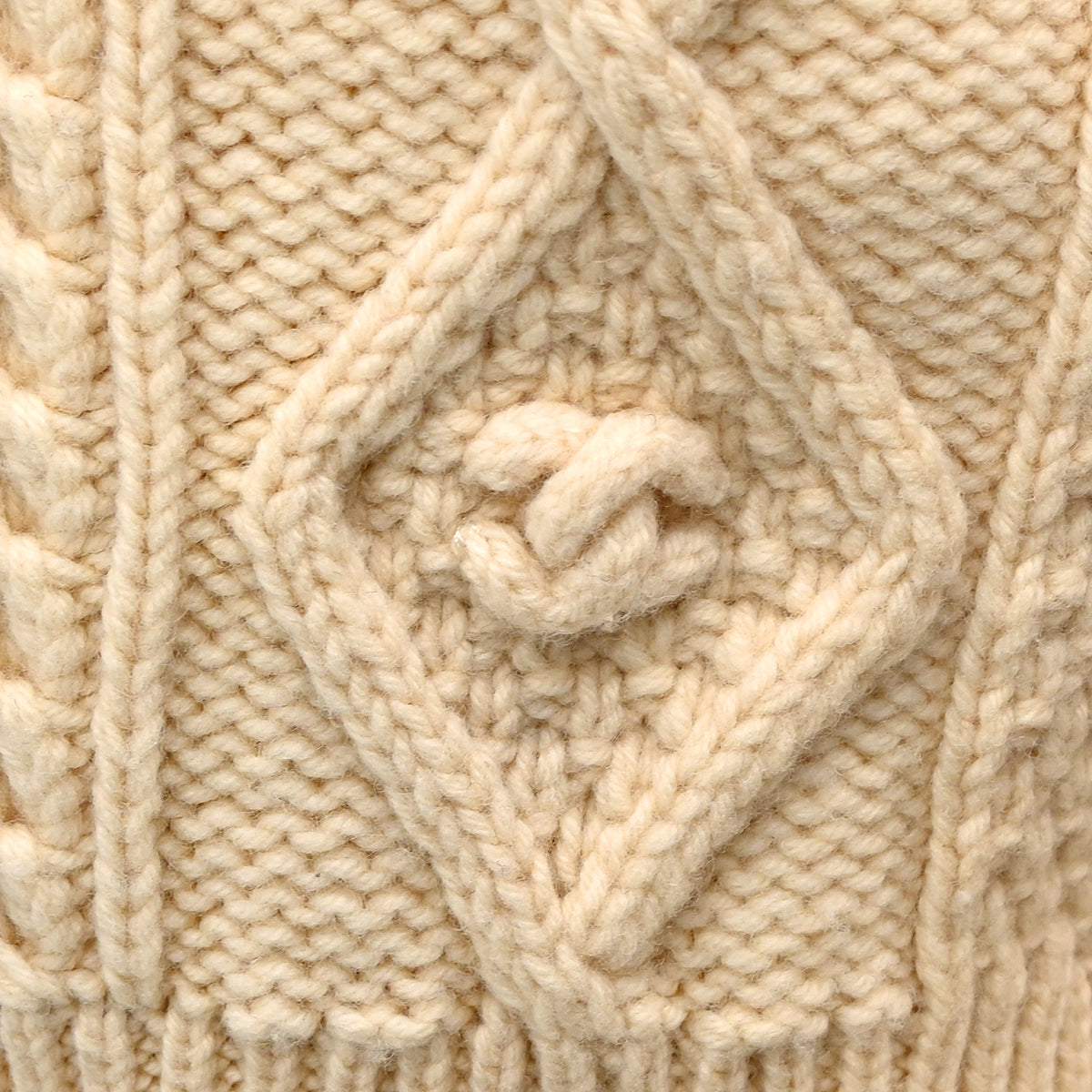 Chanel 1996 Fisherman Sweater White #38