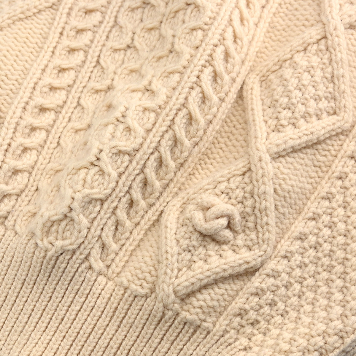 Chanel 1996 Fisherman Sweater White #38