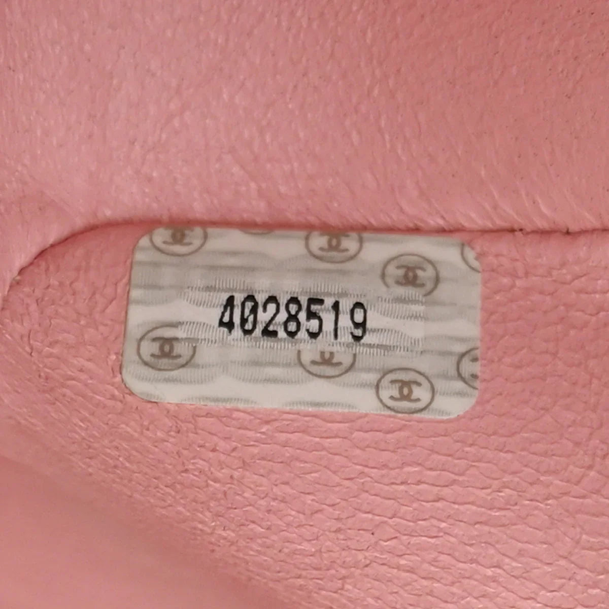 Chanel * 1996-1997 Pink Lambskin Medium Classic Double Flap Shoulder Bag
