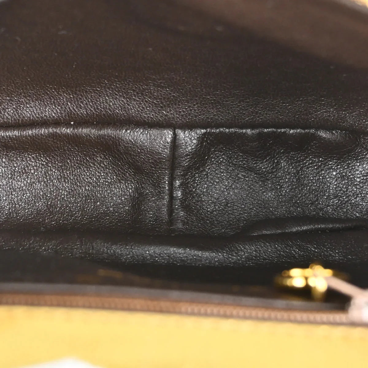 Chanel 1991-1994 Gold Nishijin-ori Shoulder Bag