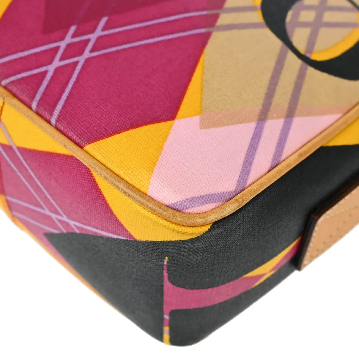 Christian Dior 2004 Argyle Check Shoulder Bag