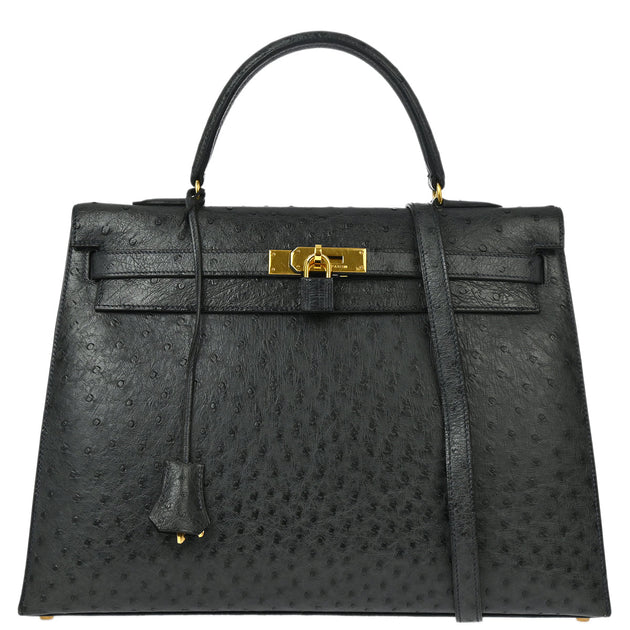 Ostrich kelly bag hotsell