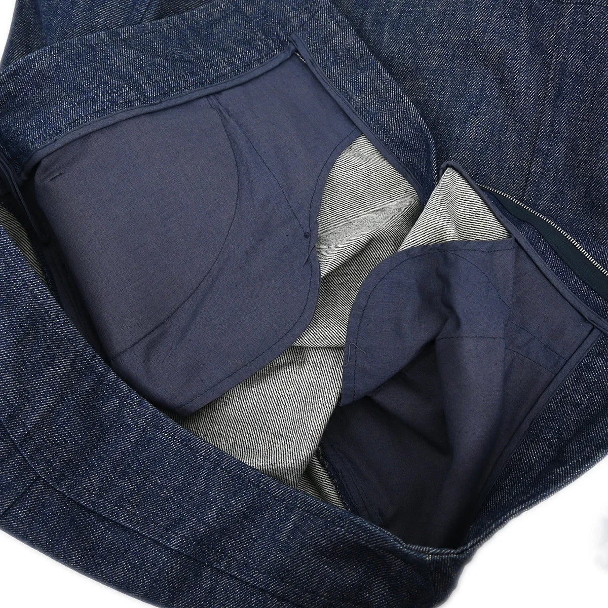 Chanel 1999 Denim Skirt Indigo #44