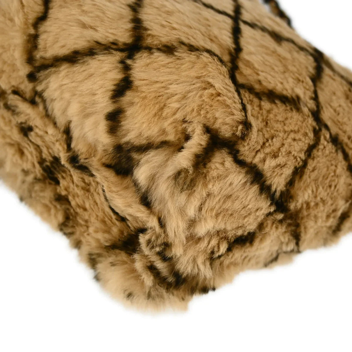 Chanel 2000-2001 Rabbit Fur Tote Bag