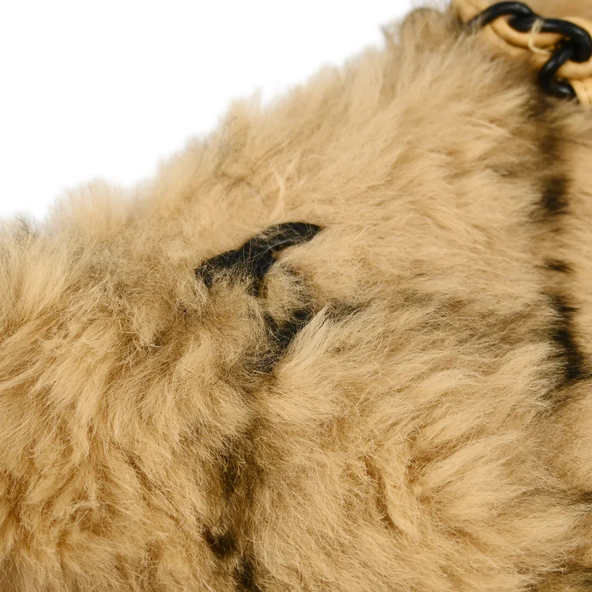 Chanel 2000-2001 Rabbit Fur Tote Bag