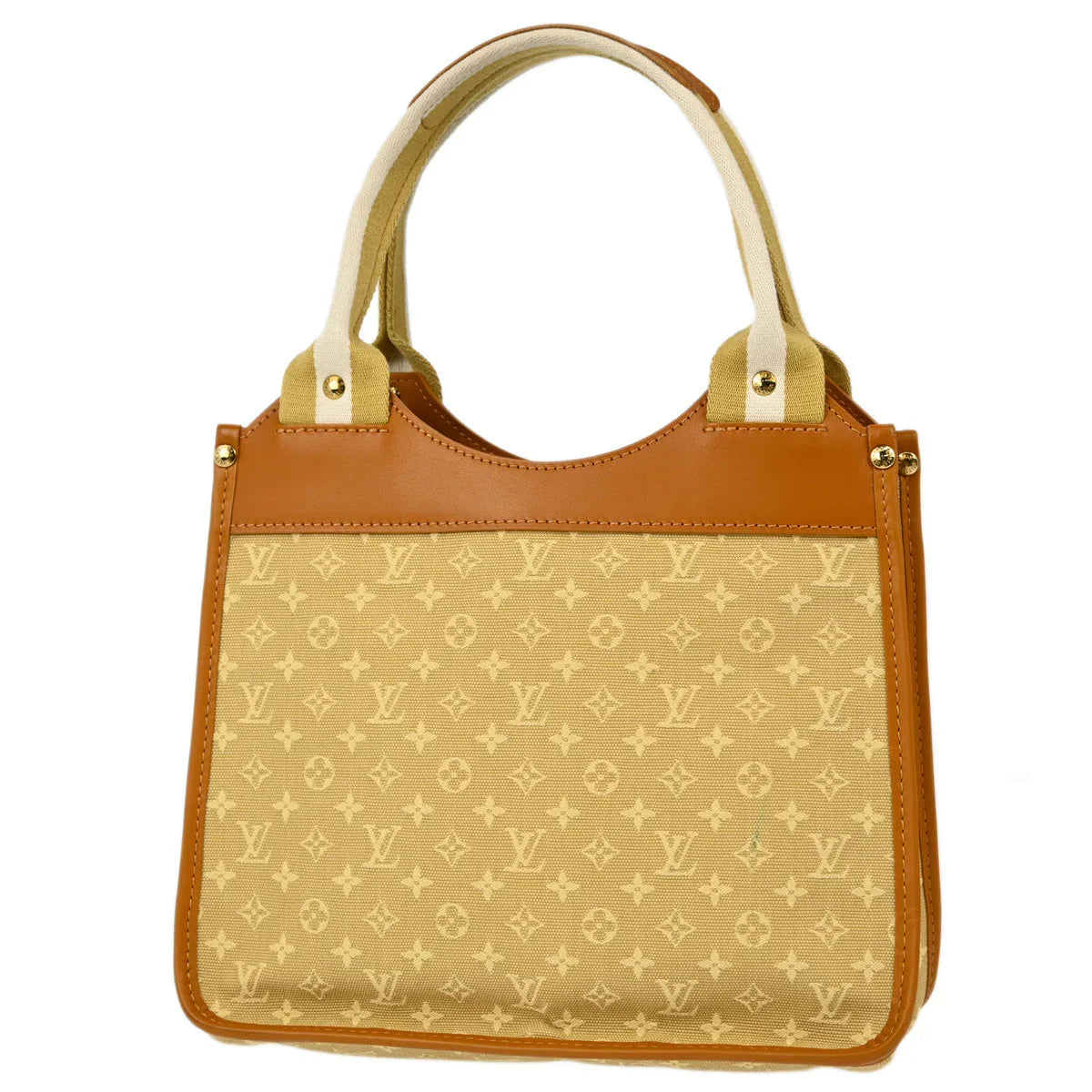 Louis Vuitton 2004 Beige Monogram Mini Sac Catherine Handbag M92328