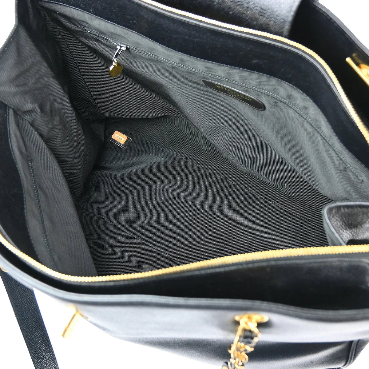 Chanel 1996-1997 Black Caviar Supermodel Shoulder Bag
