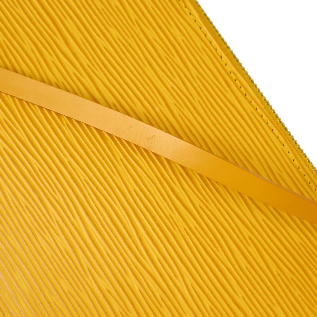 Louis Vuitton 2002 Yellow Epi Pochette Accessoires 21 Handbag M52959