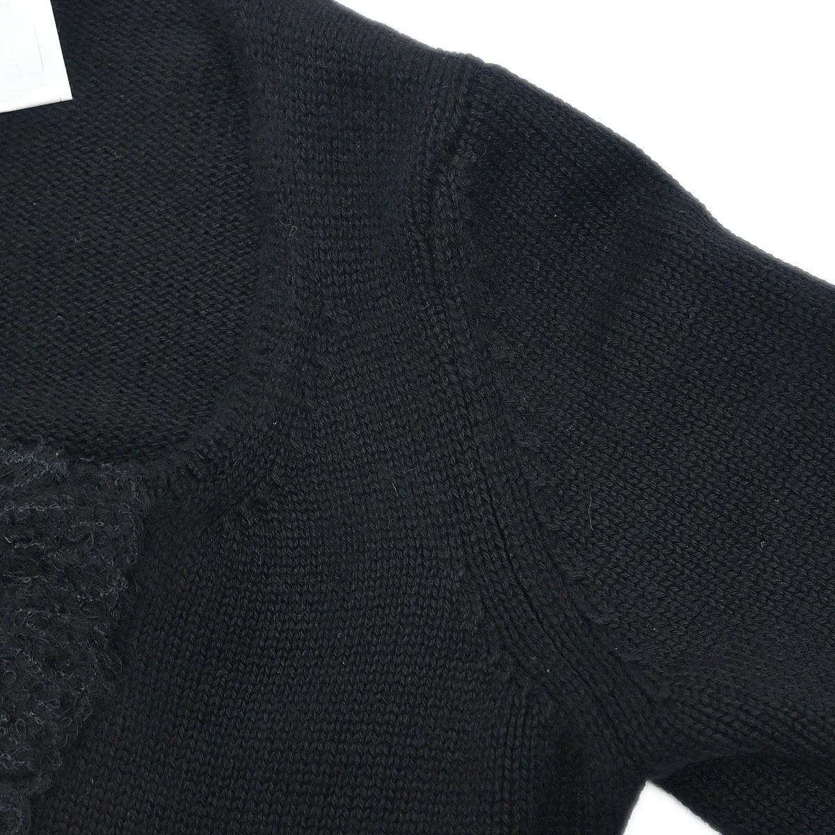 Chanel Open Cardigan Black