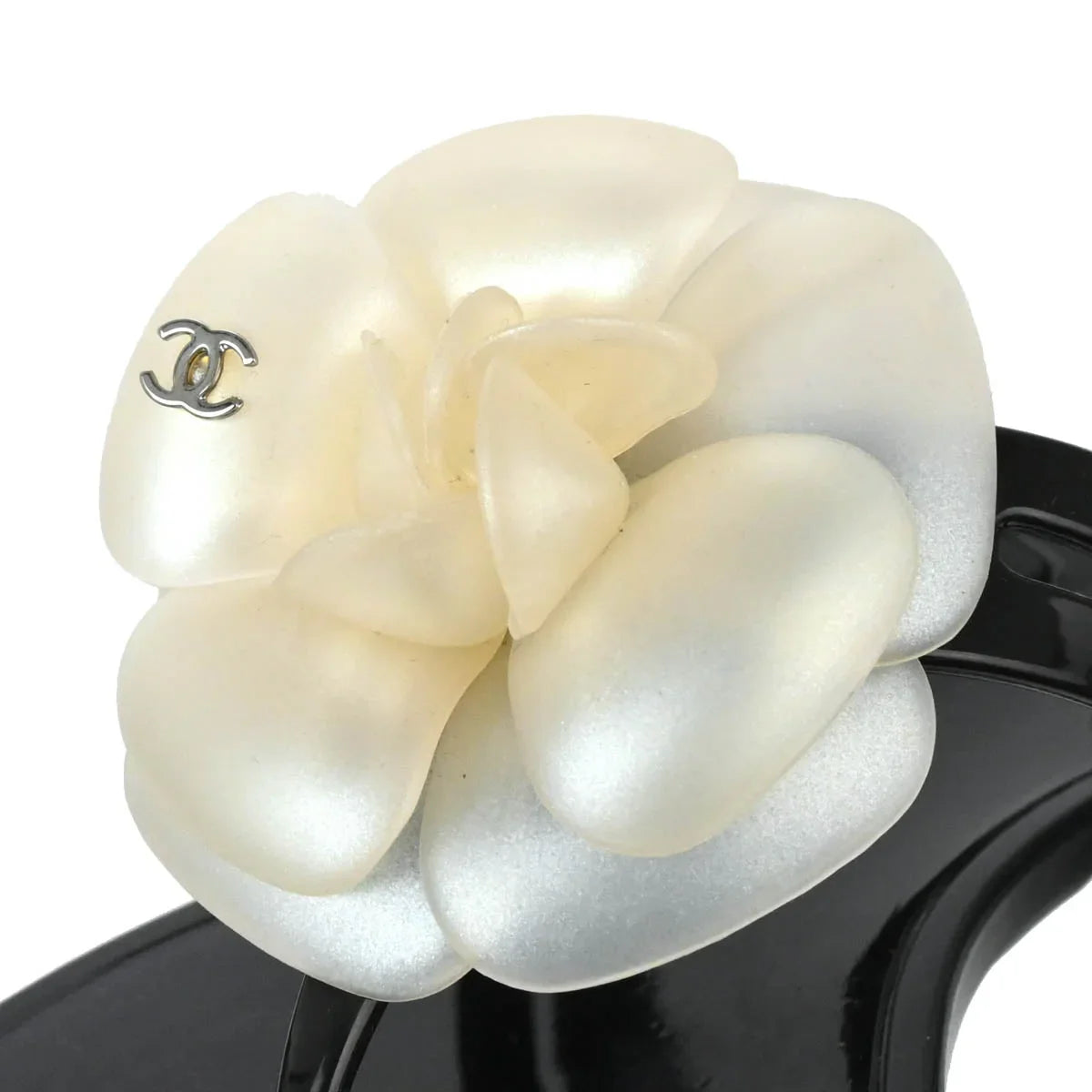 Chanel * Camellia Mule Sandals Shoes #35