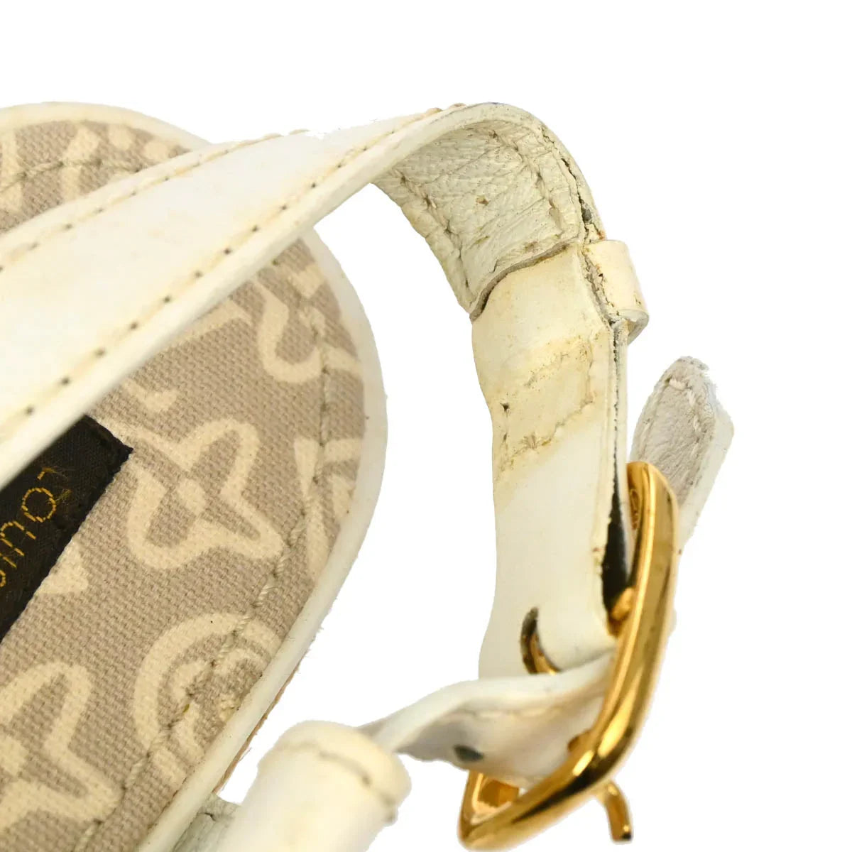 Louis Vuitton * 2008 Canvas Sandals Shoes #36 1/2