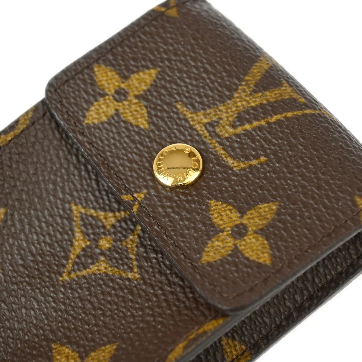 Louis Vuitton 2007 Monogram Porte Cles Badge Pouch M60048 Small Good