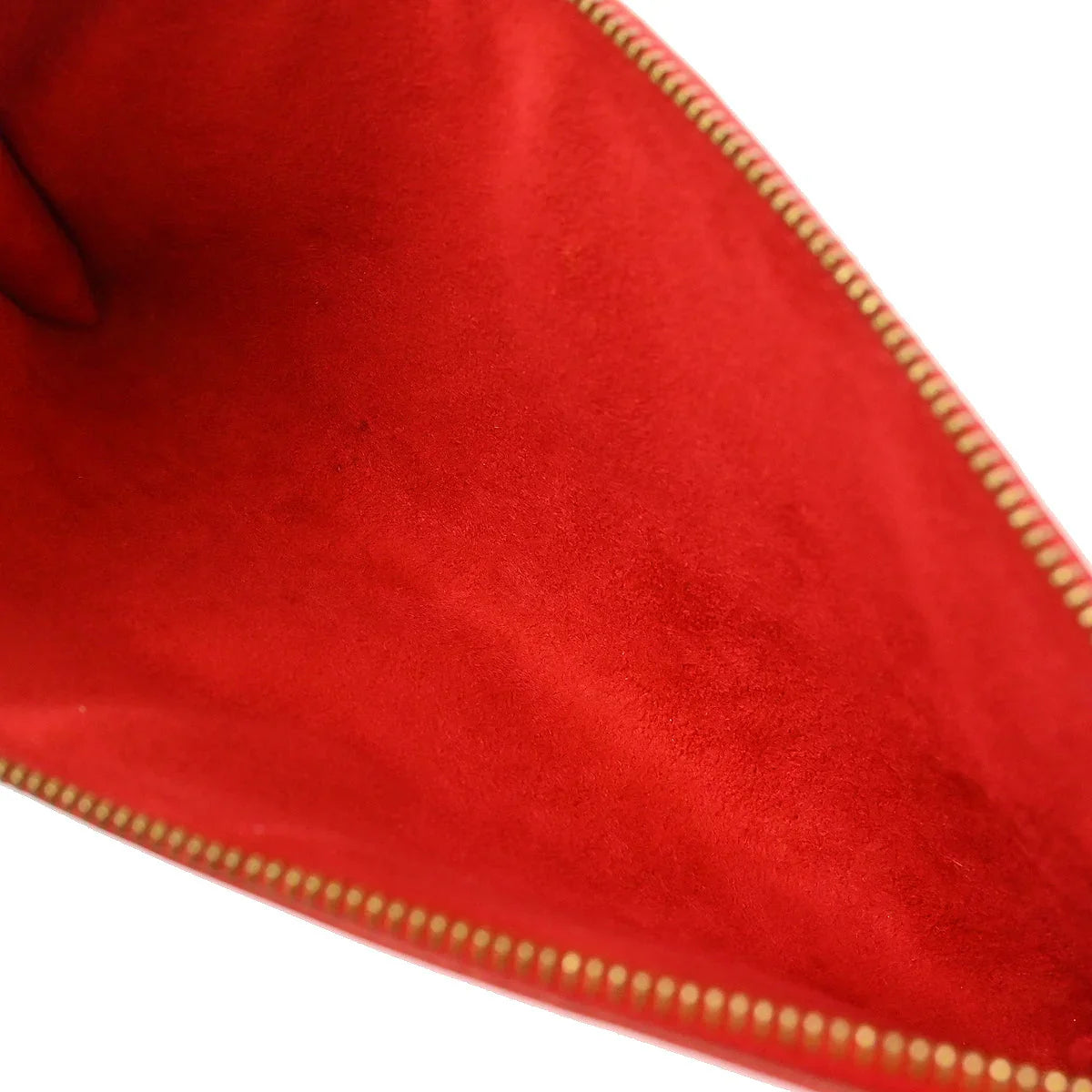 Louis Vuitton 2003 Red Epi Pochette Accessoires 24 Pouch Handbag M5298E