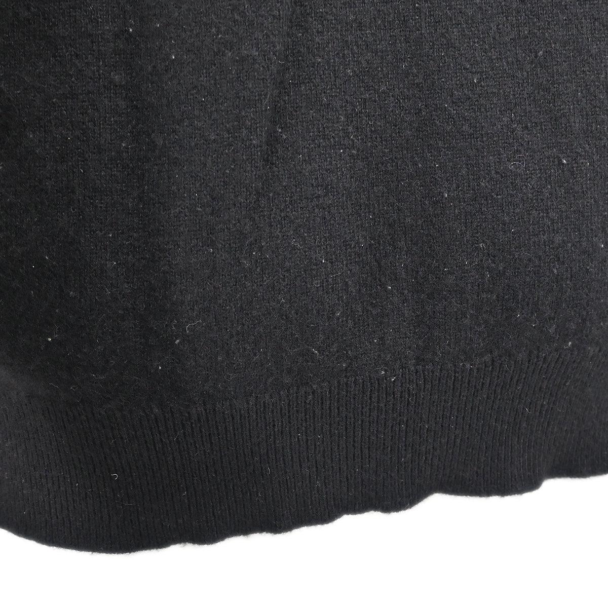 Chanel CC Logo Sweater Black