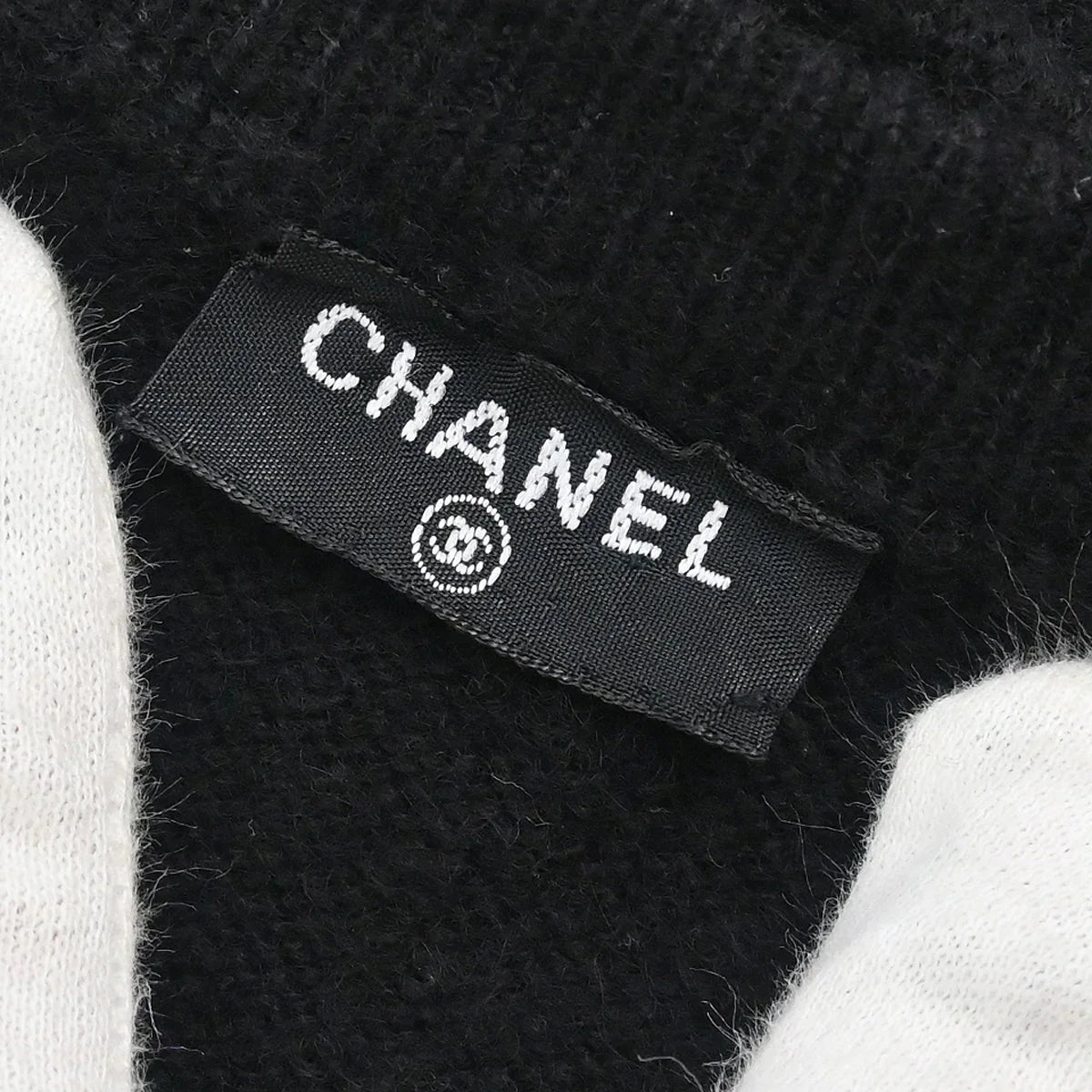 Chanel CC Logo Sweater Black