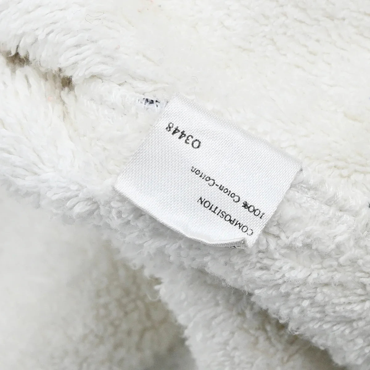 Chanel 1994 Bathrobe Style Icon Coat Gown White #36