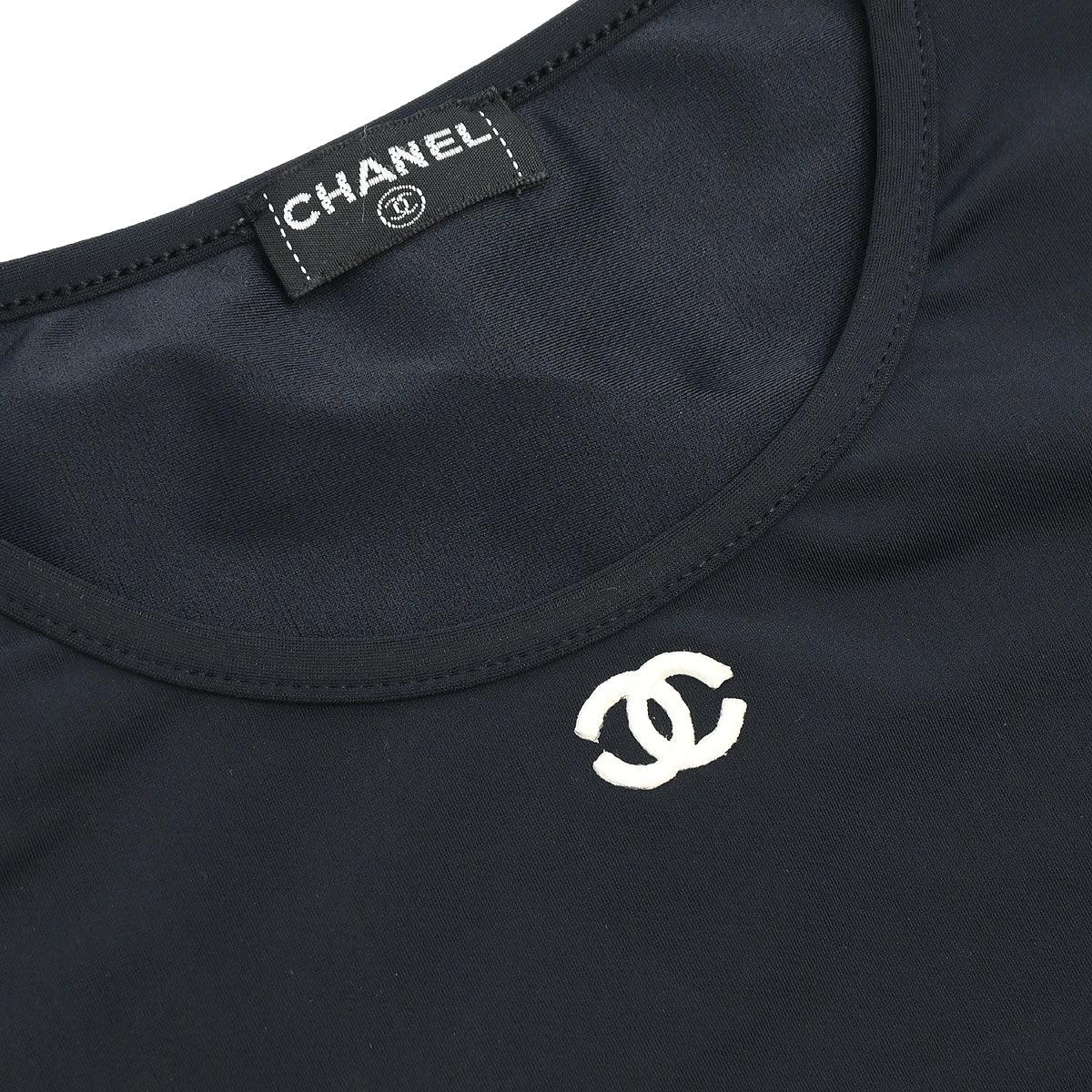 Chanel Cropped Top Black #38