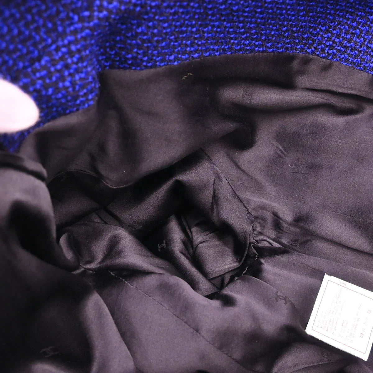 Chanel 1995 Skirt Suit Jacket Navy #40