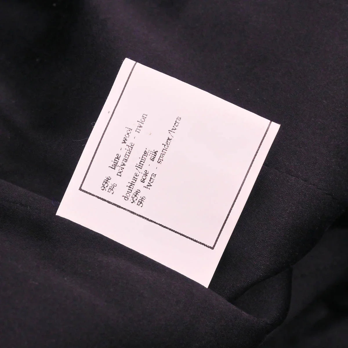 Chanel 1995 Skirt Suit Jacket Navy #40