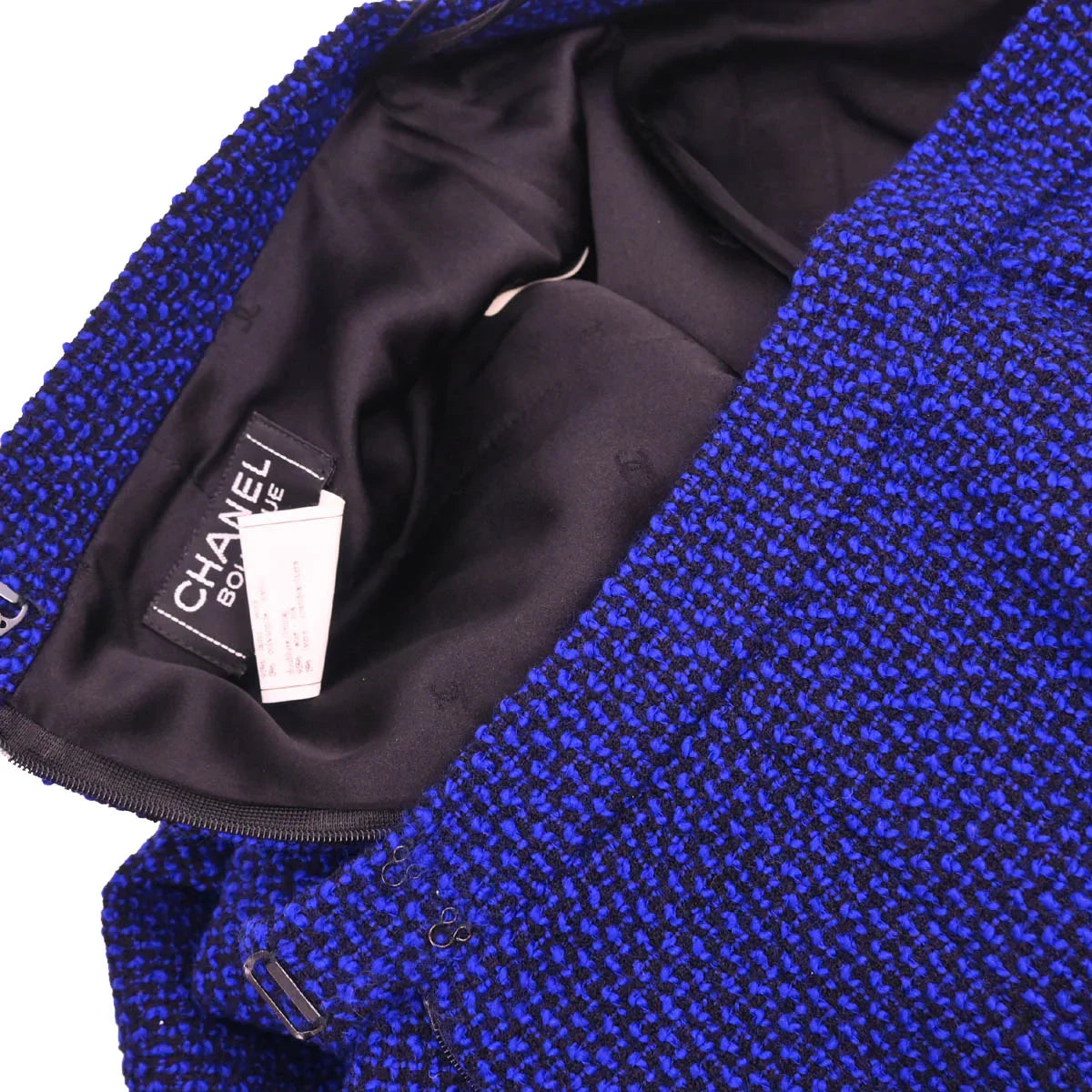 Chanel 1995 Skirt Suit Jacket Navy #40