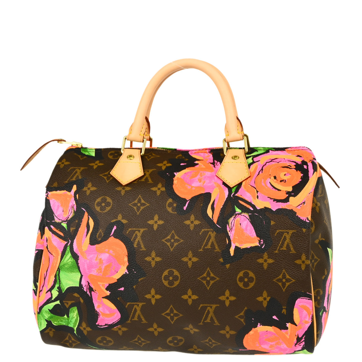 Louis Vuitton 2008 Monogram Rose Speedy 30 Handbag M48610