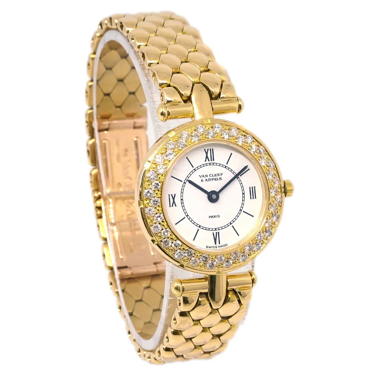 Van Cleef & Arpels Ref.13607B2 Sport 2 Quartz Watch 18KYG Diamond