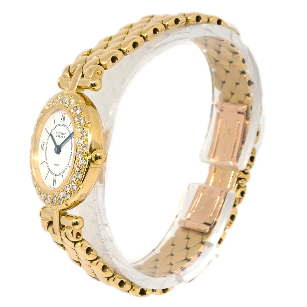 Van Cleef & Arpels Ref.13607B2 Sport 2 Quartz Watch 18KYG Diamond
