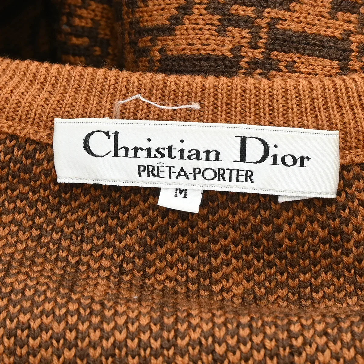 Christian Dior Trotter Sweater Brown #M