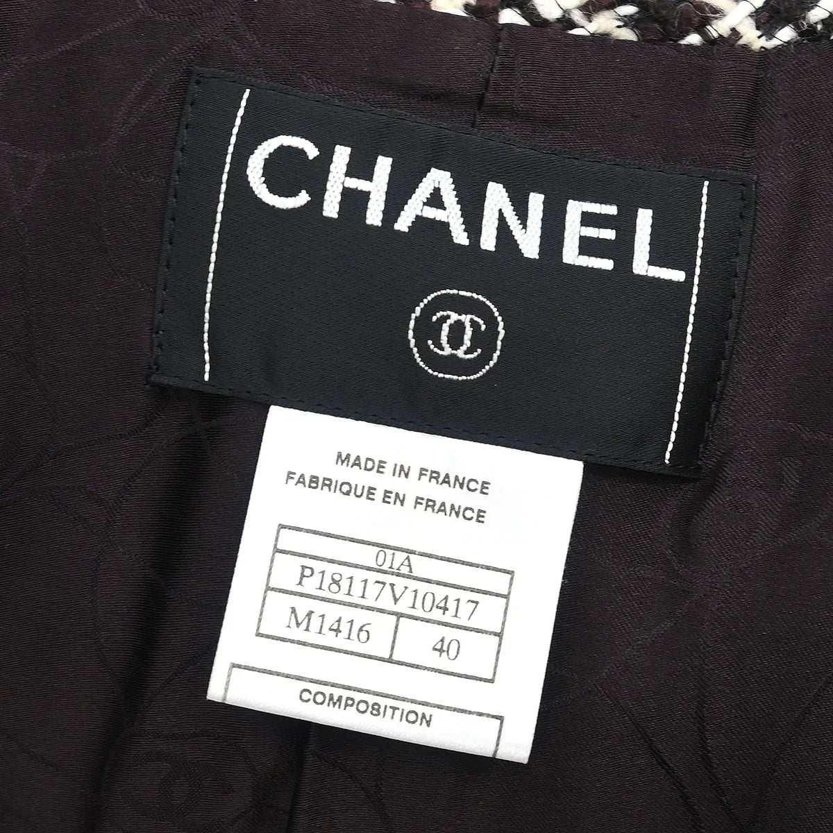 Chanel 2001 Double Breasted Jacket Brown #40