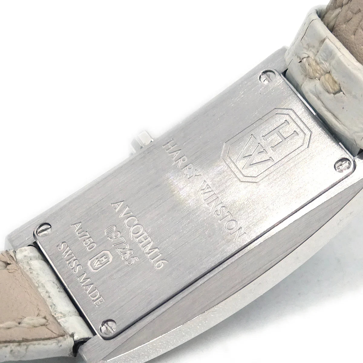 Harry Winston Ref.AVCQHM16 Avenue C Mini Quartz Watch 18KWG Diamond