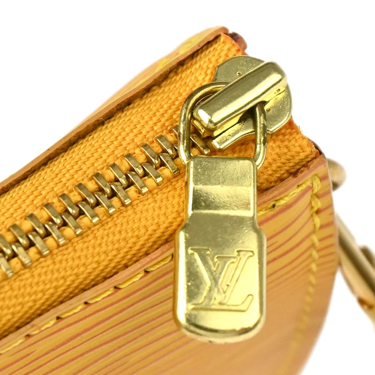 Louis Vuitton 2000 Yellow Epi Pochette Accessoires 21 Handbag M52959