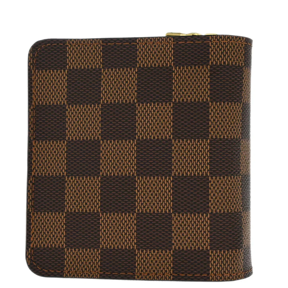 Louis Vuitton 2005 Damier Compact Zip Wallet N61668