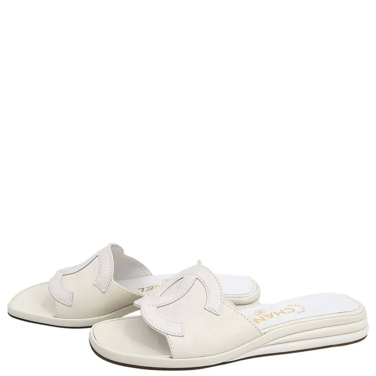 Chanel * Mule Sandlas Shoes #36