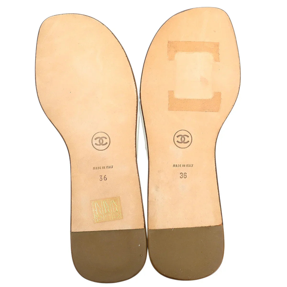 Chanel * Mule Sandlas Shoes #36