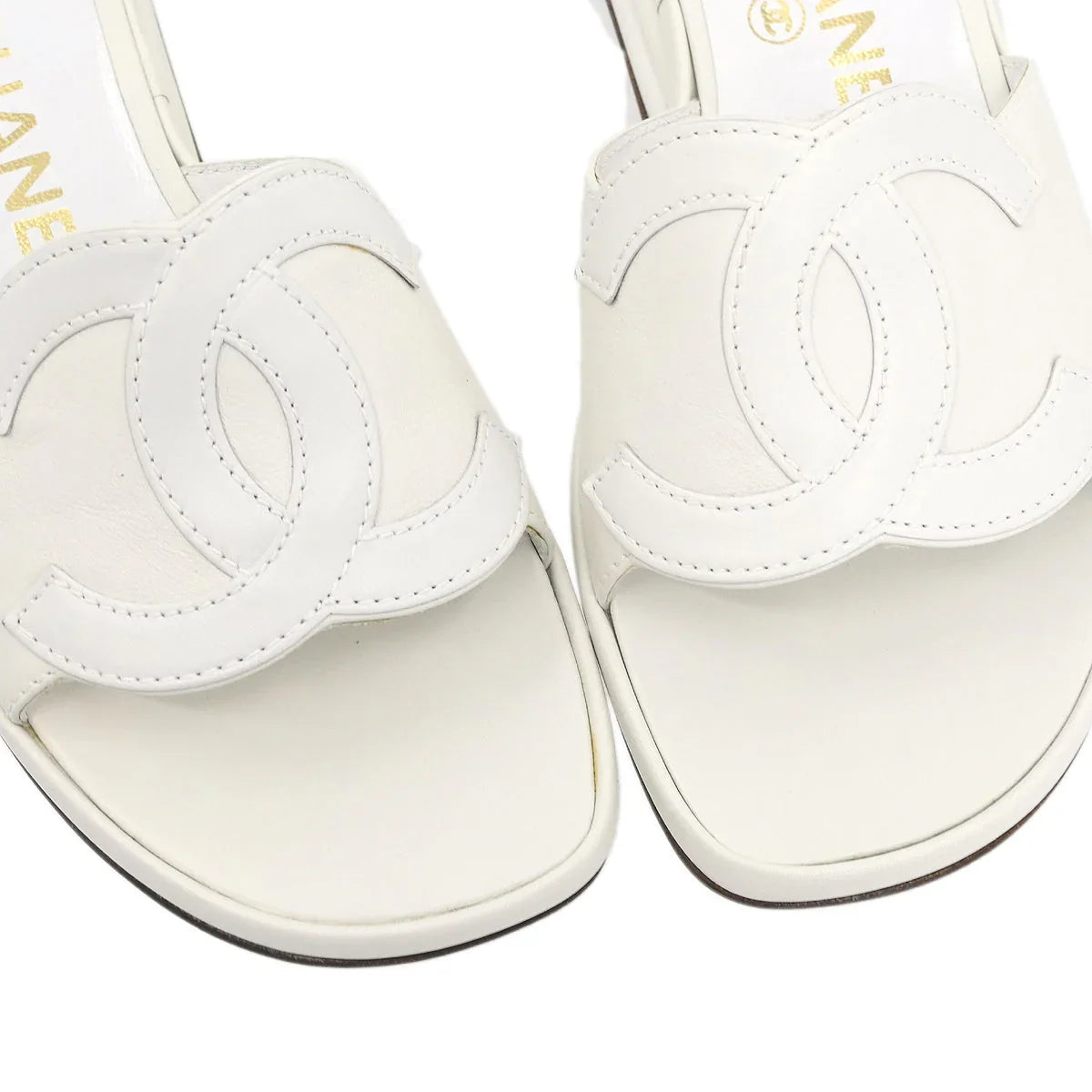 Chanel * Mule Sandlas Shoes #36