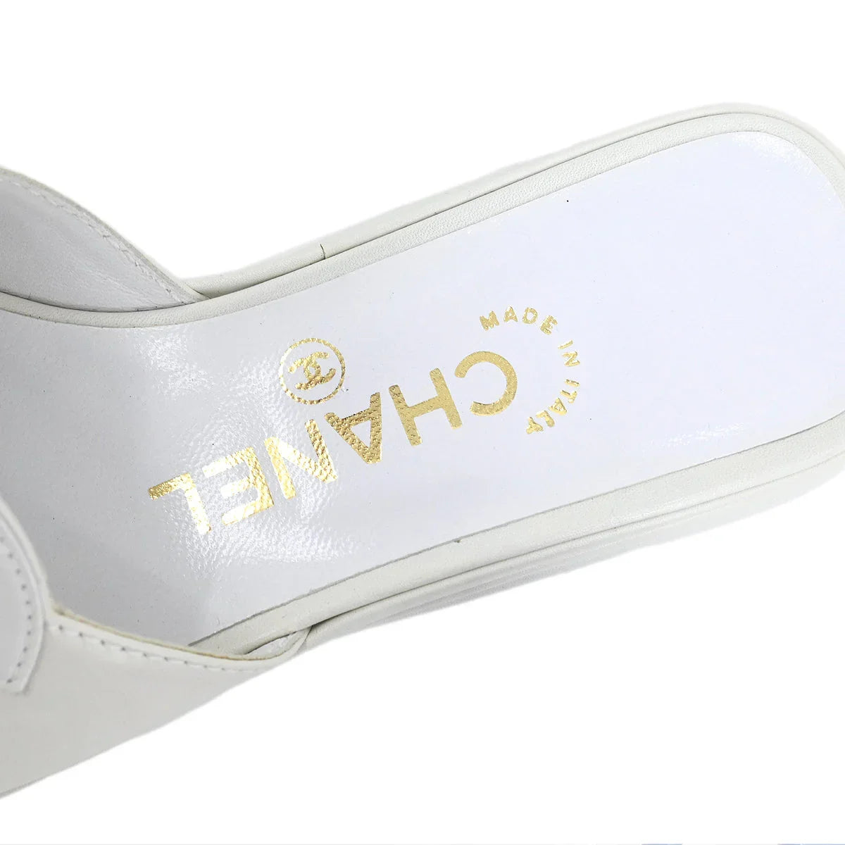 Chanel * Mule Sandlas Shoes #36