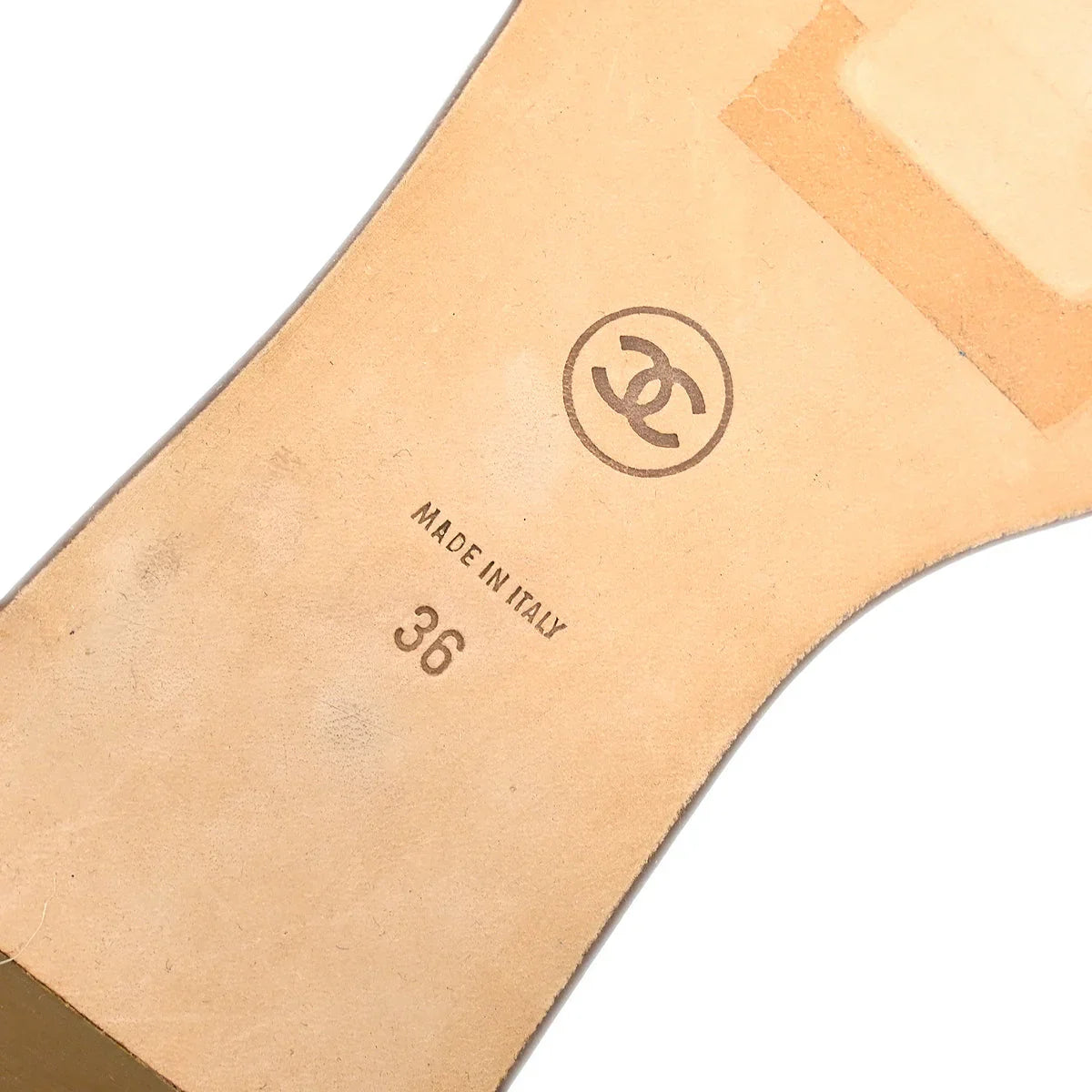 Chanel * Mule Sandlas Shoes #36