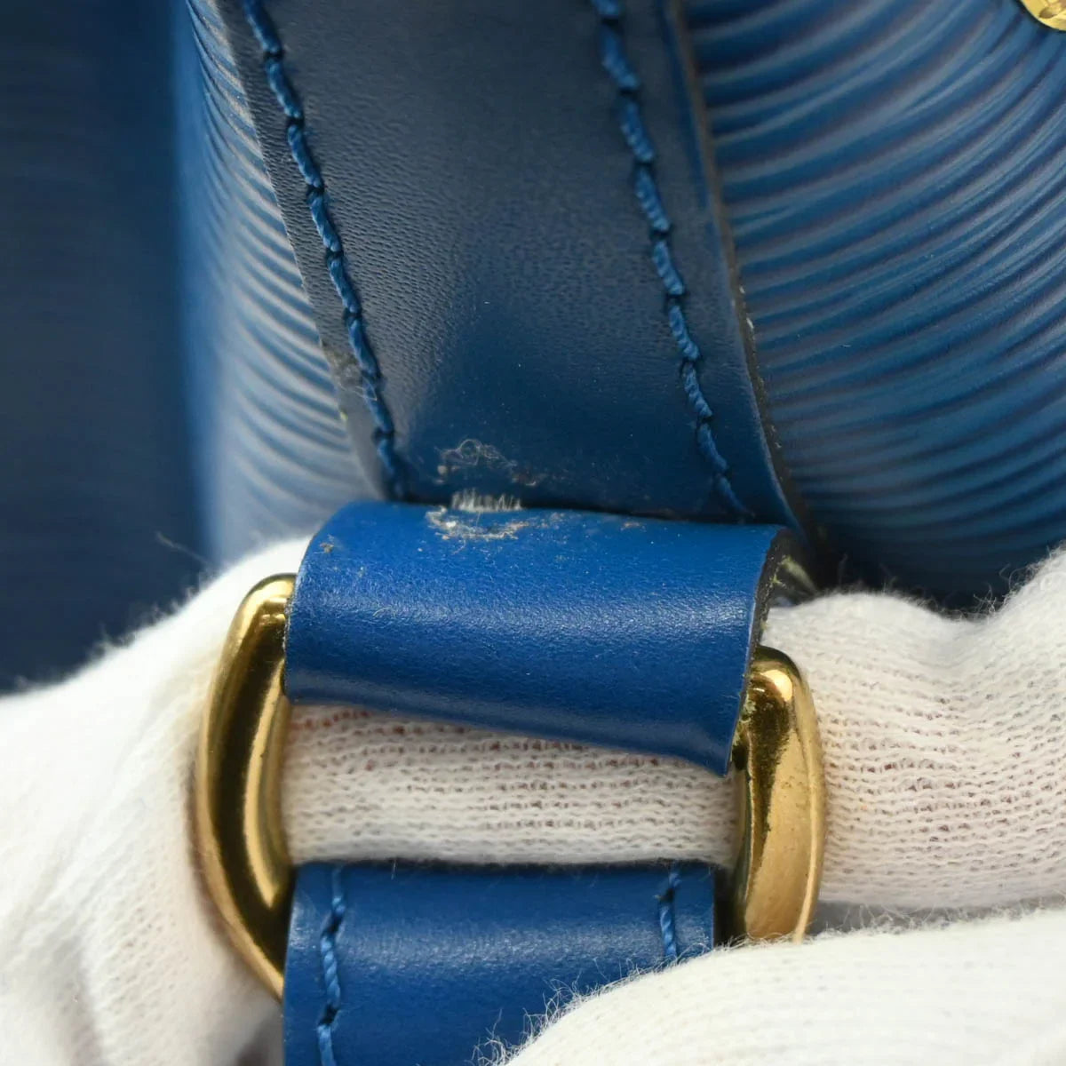 Louis Vuitton 1994 Blue Epi Petite Noe Shoulder Bag M44105