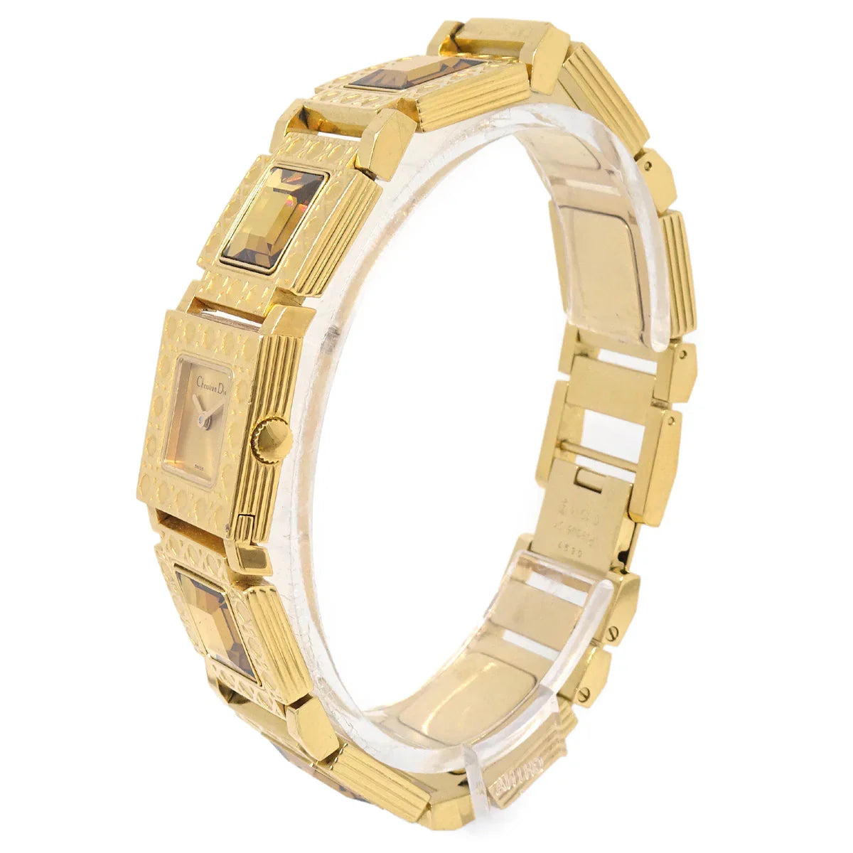 Christian Dior D60-159 La Parisienne Quartz Watch Gold
