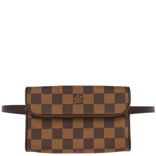 Louis Vuitton Damier Pochette Florentine Belt Bum Bag #S N51856