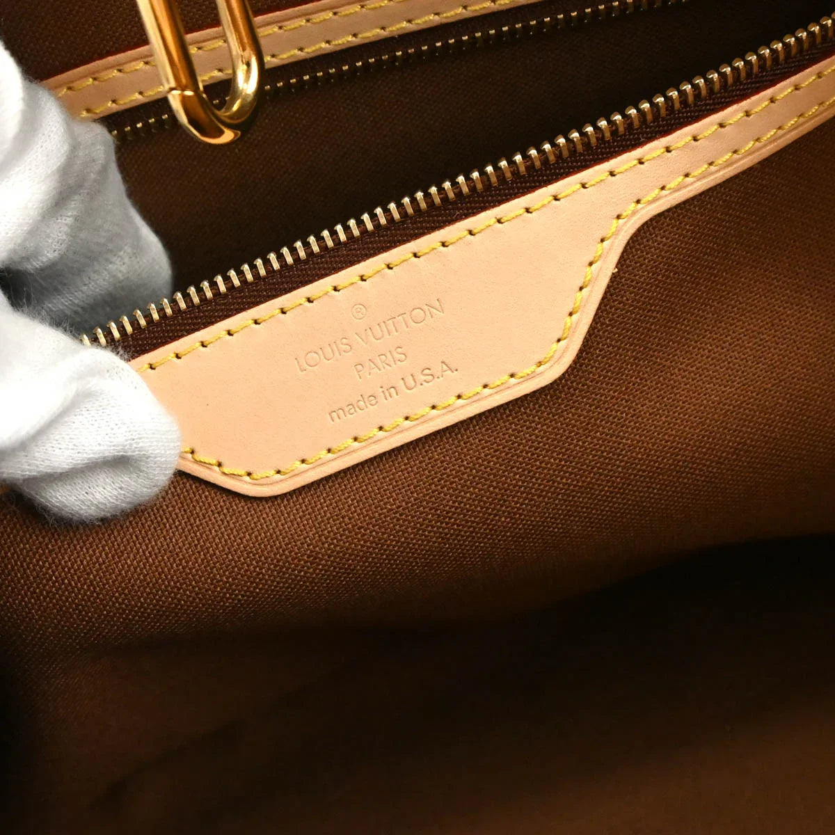 Louis Vuitton 2008 Monogram Batignolles Horizontal Tote Handbag M51154