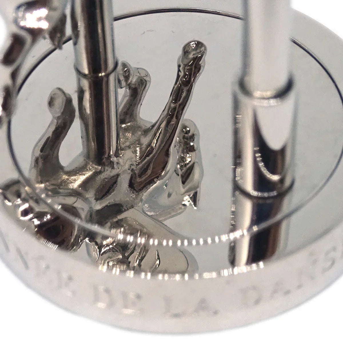 Hermes 2007 Entrez dans la danse! Pegasus Cadena Silver Small Good