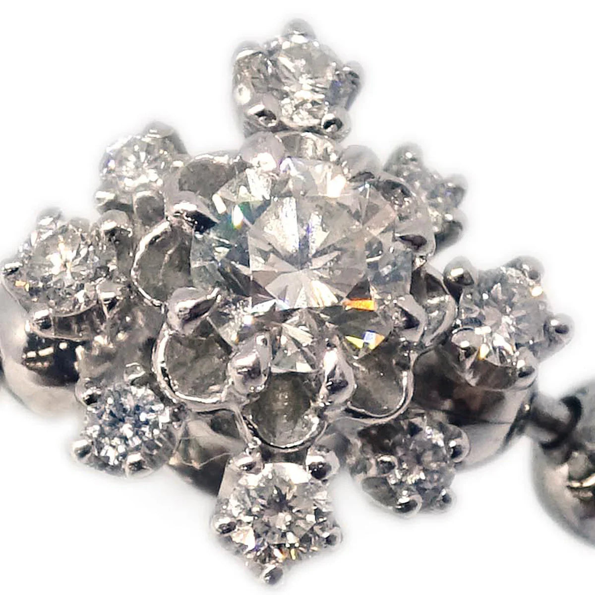 Ballchain Platinum Ring Diamond #60
