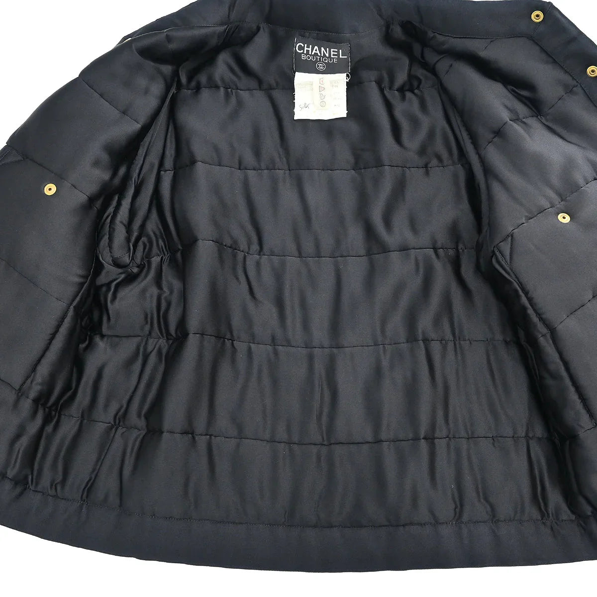 Chanel Collarless Jacket Beige #38