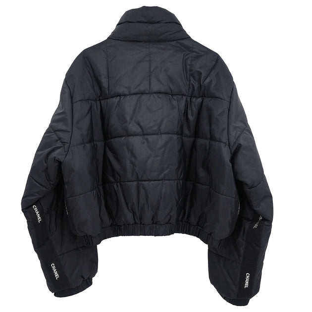 CHANEL 【超美品】シャネル ココマーク ハーフジップ ニット