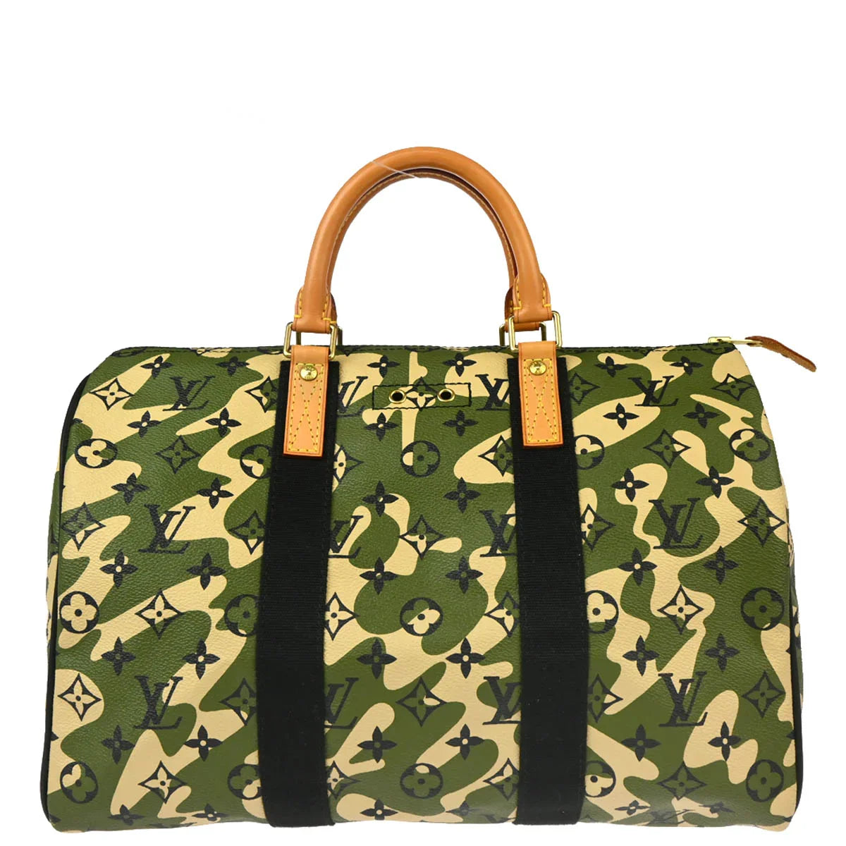 Louis Vuitton 2008 Green Monogramouflage Speedy 35 Handbag M95773