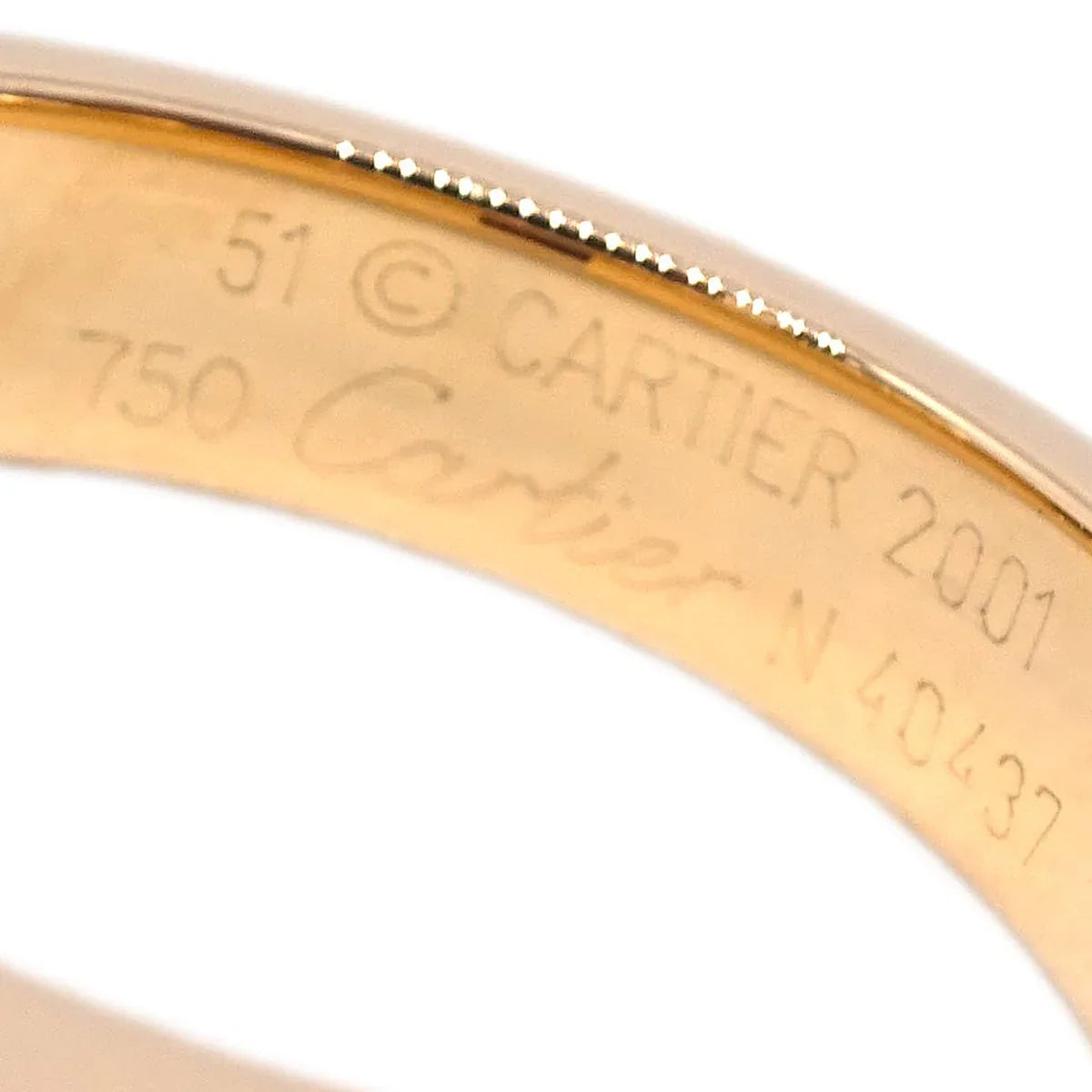 Cartier Ring Tank Mars 750 Garnet #51 #11