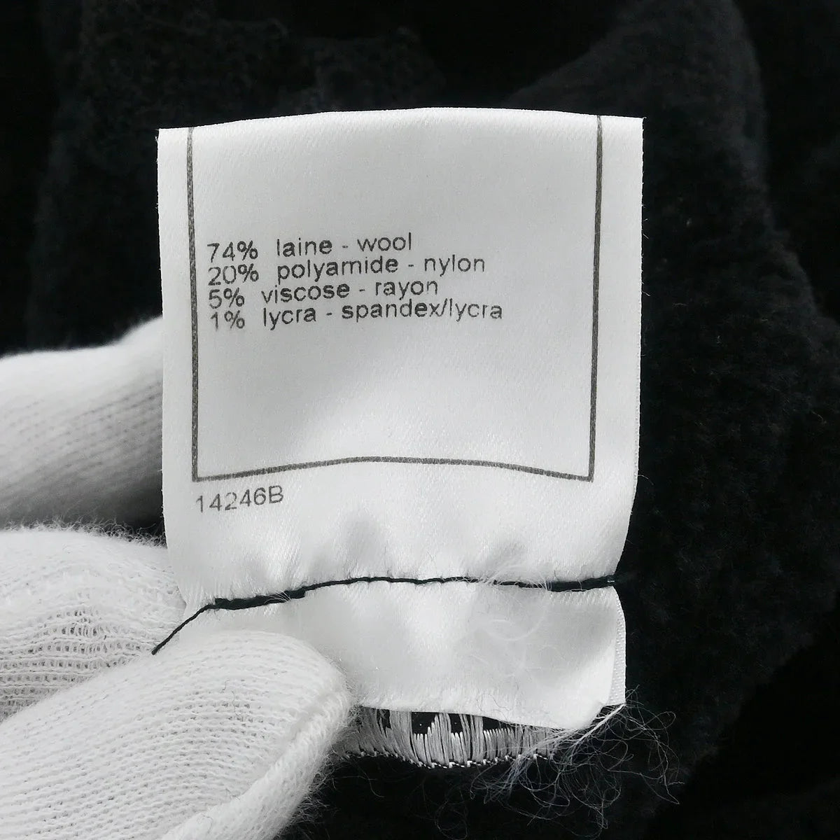 Chanel 2002 Sleeveless Top Black #42